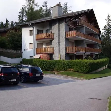 Hautes Roches - Magnifique Vue Sur La Montagne Crans-Montana Exterior photo