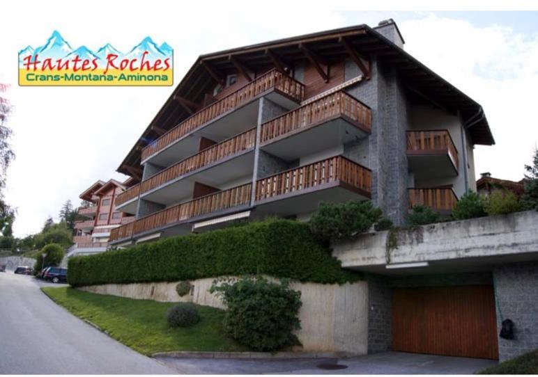 Hautes Roches - Magnifique Vue Sur La Montagne Apartamento Crans-Montana